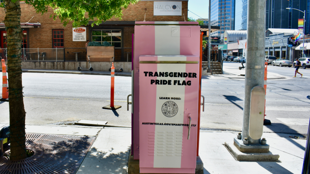 Transgender Pride Flag artbox