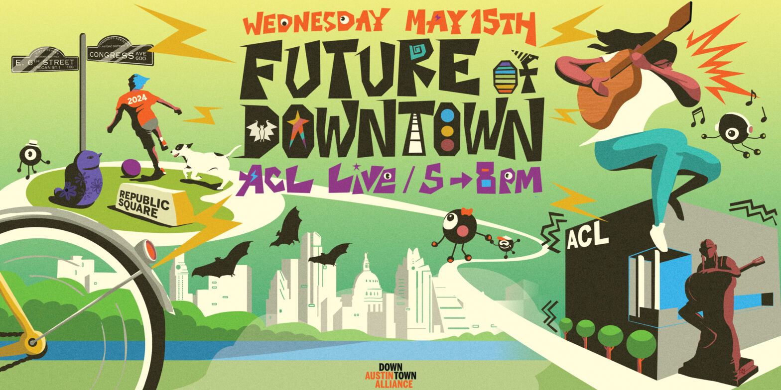 future of downtown event graphic 2024 fumi