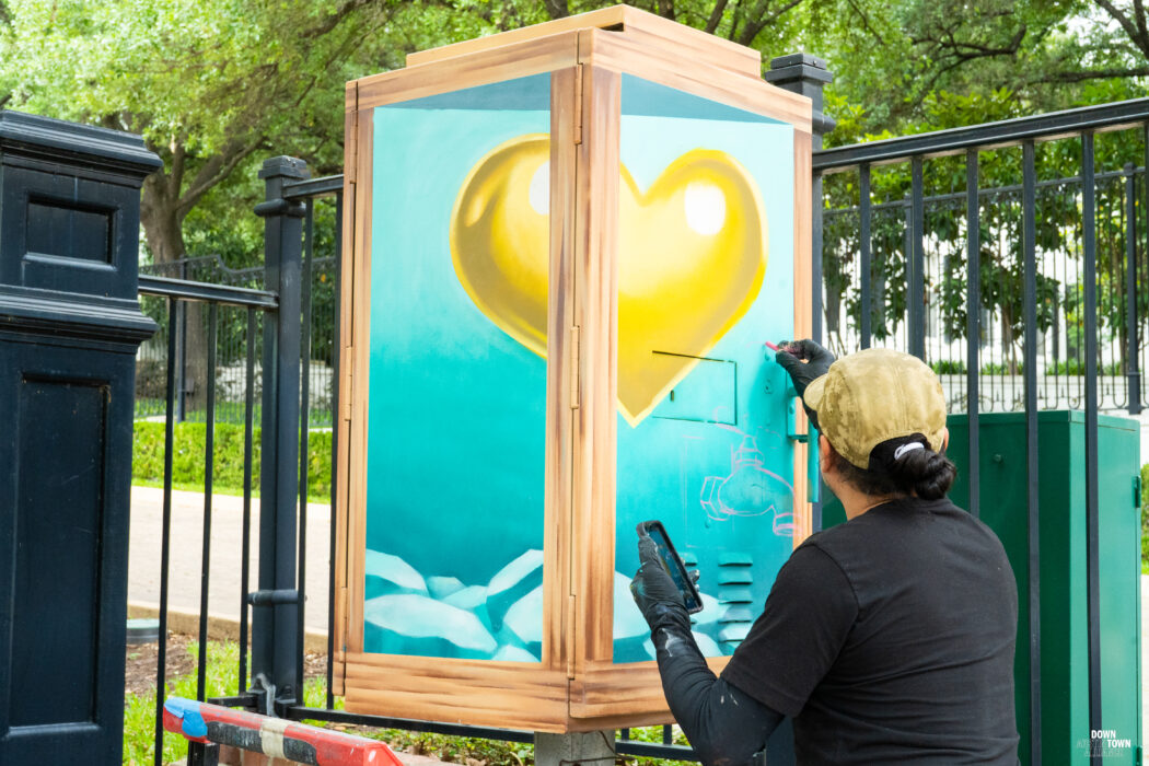 Texas Governor's Mansion Artbox 