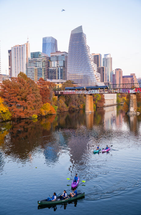 state of downtown 2026 river lady bird lake paddleboard cover
